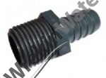 FL13308 Straight Drain Barb 1/2in